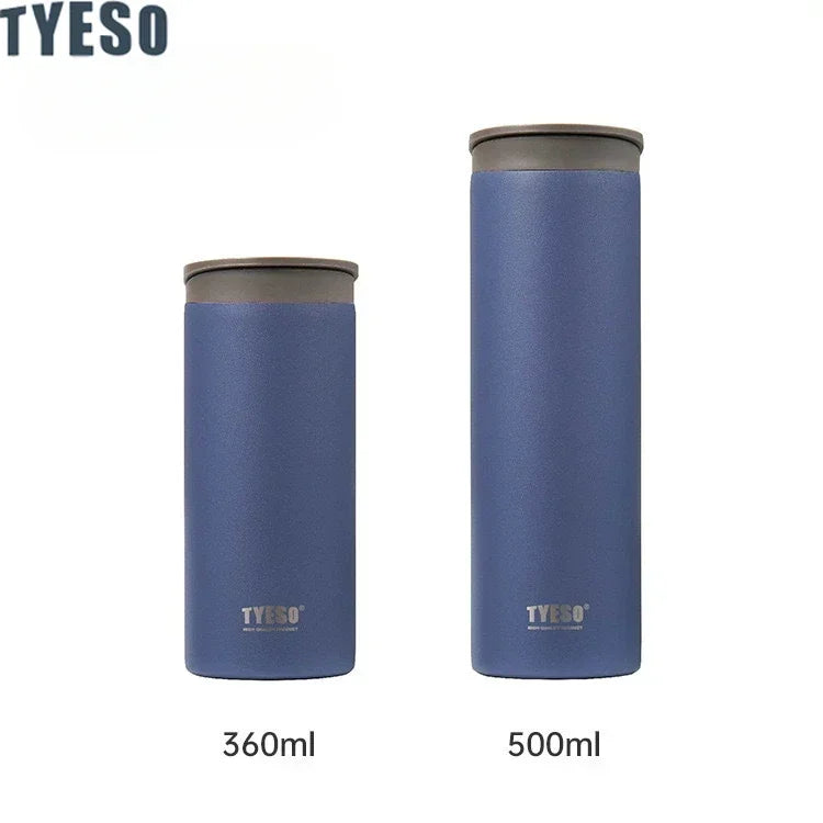 TYESO Vacuum Flask Stainless Steel – Leakproof Insulated Travel Mug Coffee Cup ☕✨
