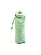 600ml Collapsible Silicone Water Bottle – Portable Foldable Travel Cup 💧✨