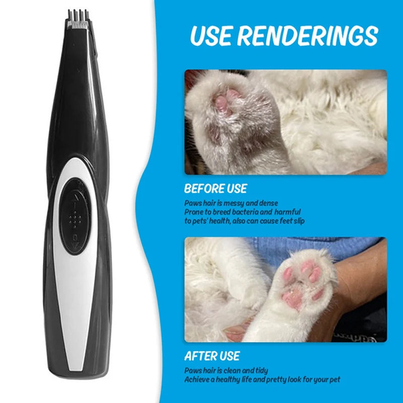 Electric Pet Clipper Grooming Kit – Rechargeable Professional Trimmer for Dogs & Cats