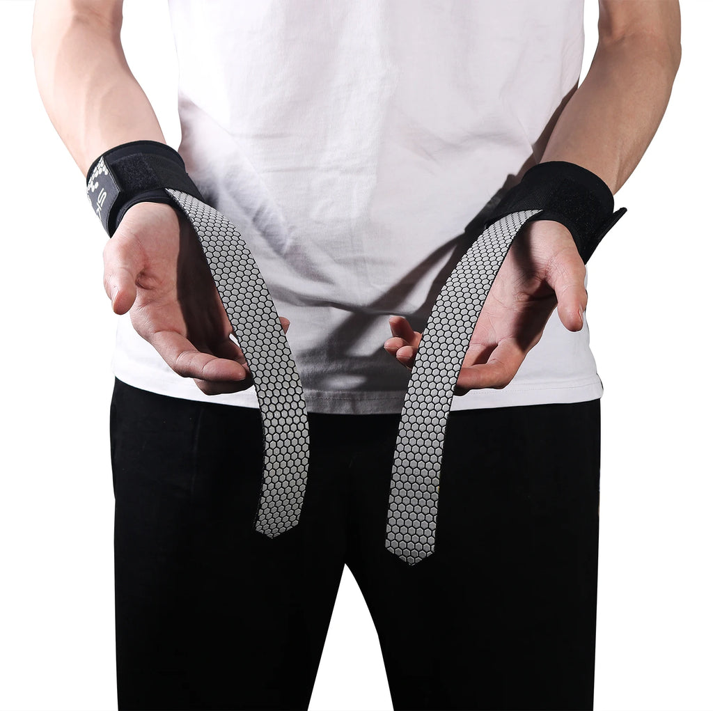 Weightlifting Wrist Straps – Powerlifting, Deadlift & Strength Training Wrist Support for Gym & Dumbbells💪🔥