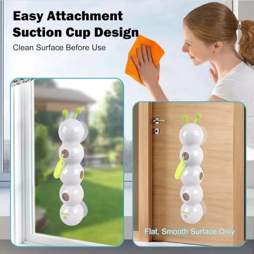 🐛🐾 Caterpillar Interactive Cat Toy – Motion Activated Wack-A-Worm