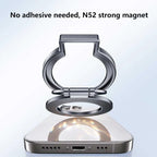 360° Rotation Magnetic Finger Ring Phone Holder – Foldable Aluminum Alloy