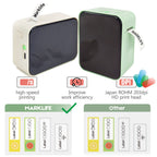🏷️📱 MarkLife P15 Mini Portable Thermal Label Printer – Wireless Bluetooth