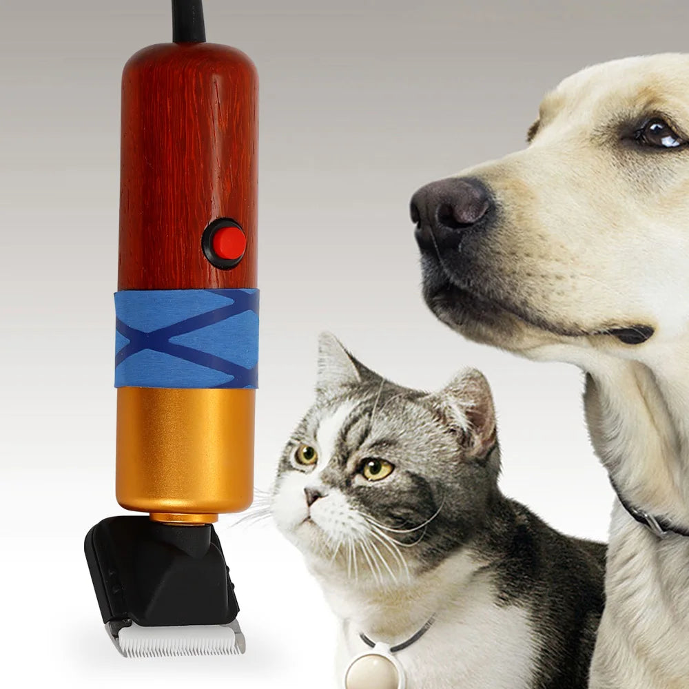 🐶✂️ Professional Pet Hair Clipper – Low Noise Variable Speed Grooming Machine
