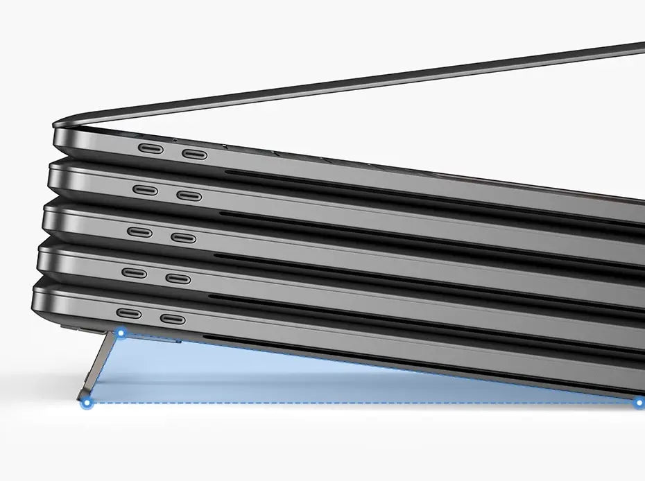 💻📐 Baseus Foldable Laptop Stand – Adjustable Portable Cooling Riser