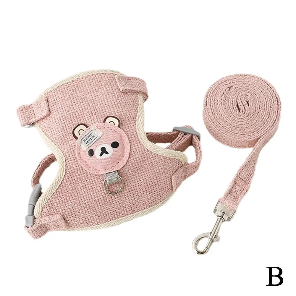 🐾👕 2025 New Undershirt Style Pet Harness with Leash – Breathable & Adjustable