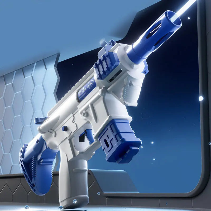 💦⚡ M416 Electric Water Gun – Full Automatic Water Pistol for Summer Beach & Outdoor Fun | Kids, Teens & Adults