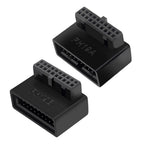 USB 3.0 Motherboard Header Adapter 19P/20P 90° Desktop Converter