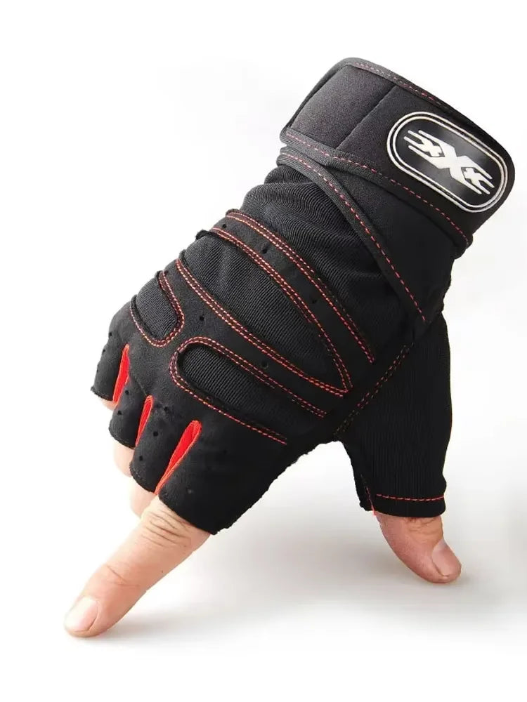 Weightlifting Wristband Fitness Training Gloves