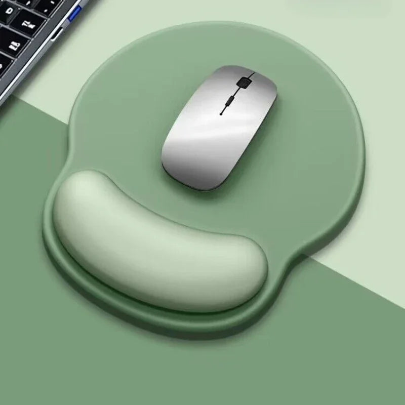 🌈🖱️ Gradient Ergonomic Mouse Pad with Wrist Support – Non-Slip