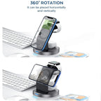 3-in-1 MagSafe Wireless Charger Stand – Fast Charging Station