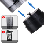 ⚡🥤 Detachable Electric Protein Shaker Cup – USB Rechargeable