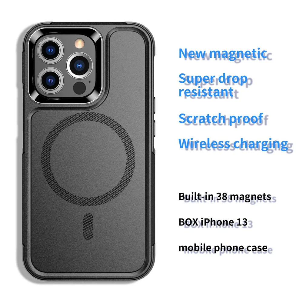 MagSafe Magnetic Military-Grade Shockproof Case for iPhone