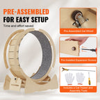 🐱🏃‍♀️ SucceBuy Wooden Cat Exercise Wheel – Large Indoor Treadmill 🔎 SEO Title