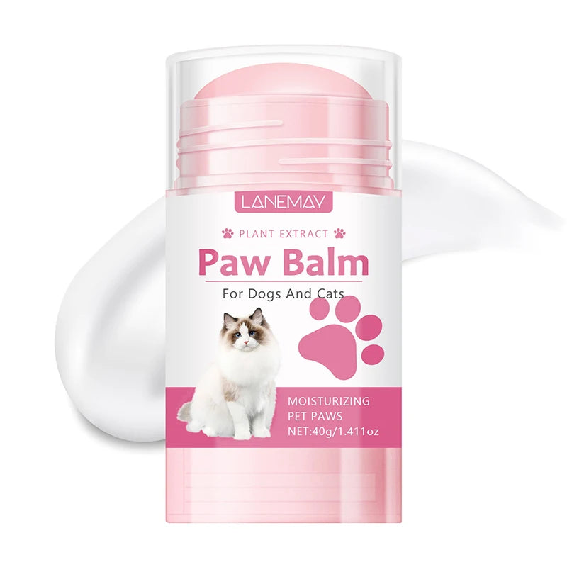 40g Cats Paw Protector Cream Cat Nose And Paw Balm Pet Feet Moisturizer Foot Cream For Dog Crack Feet Repair Pet Accessories