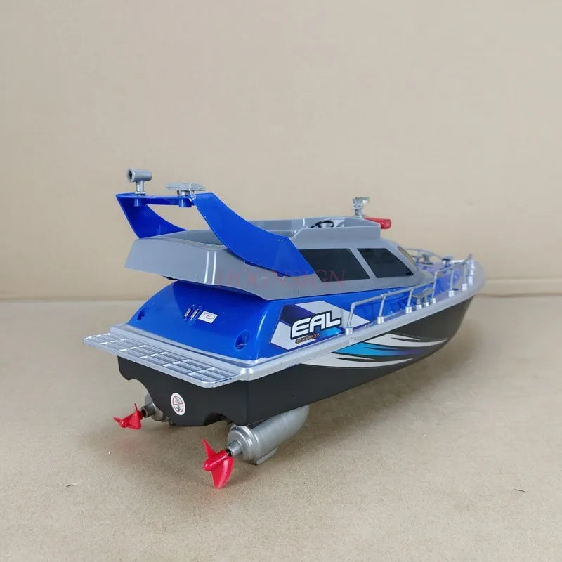 17" Radio Control Patrol Boat with 4-way Remote Control Boat Toys Warships Patrol Boats Speedboat