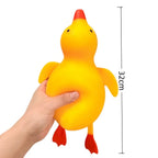 Jumbo Squishy Duck Stress Ball – Soft Sensory Squeeze Fidget Toy