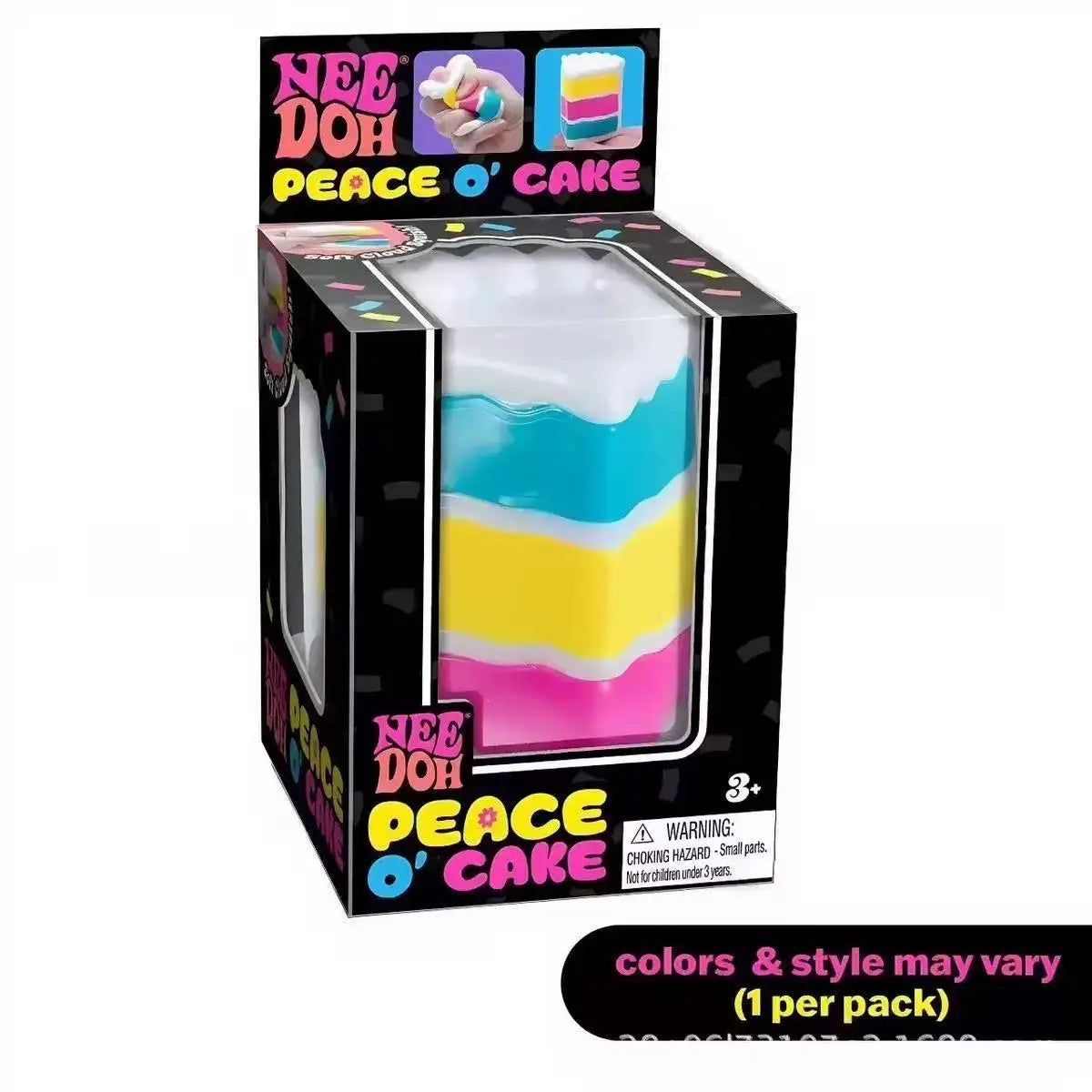 NeeDoh Cake – Squishy Sensory Squeeze Fidget Toy