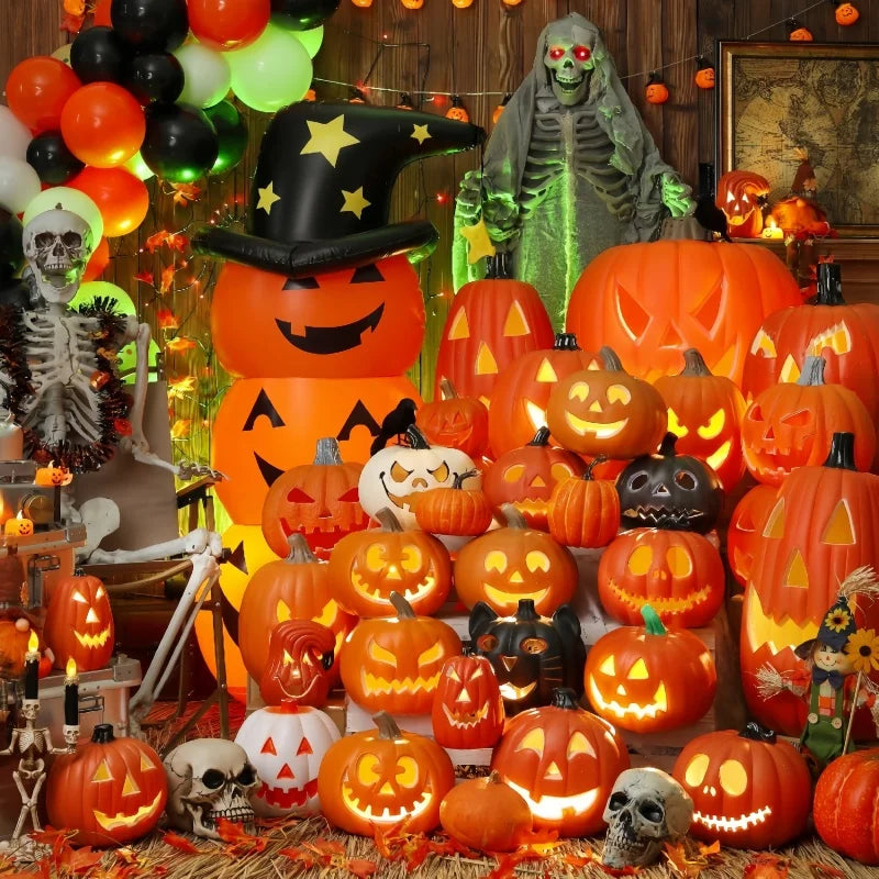 Halloween Pumpkin Lantern – Haunted House Décor