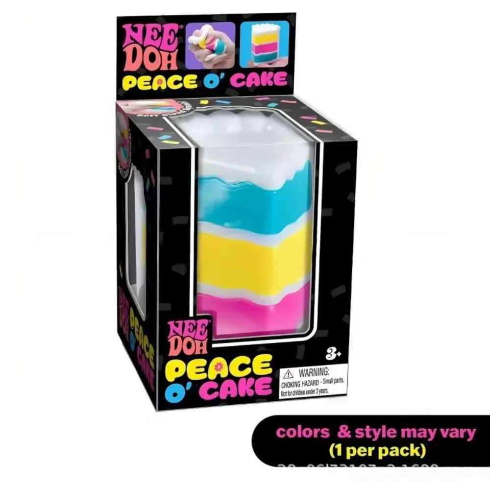 NeeDoh Cake – Squishy Sensory Squeeze Fidget Toy