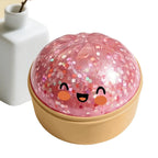 Rainbow Glitter Dumpling Squishy Ball – Soft Sensory Squeeze Fidget Toy