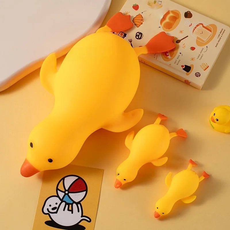 Jumbo Squishy Duck Stress Ball – Soft Sensory Squeeze Fidget Toy