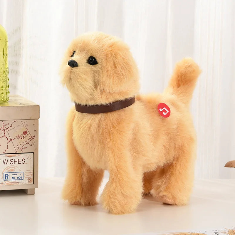 🐶🤖 Robot Dog Toy – Interactive Electronic Plush Puppy with Sound, Touch Control, Walking & Barking | Kids Gift