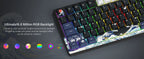🔥⌨️ Wired Mechanical Gaming Keyboard with OLED Display – Hot-Swap RGB