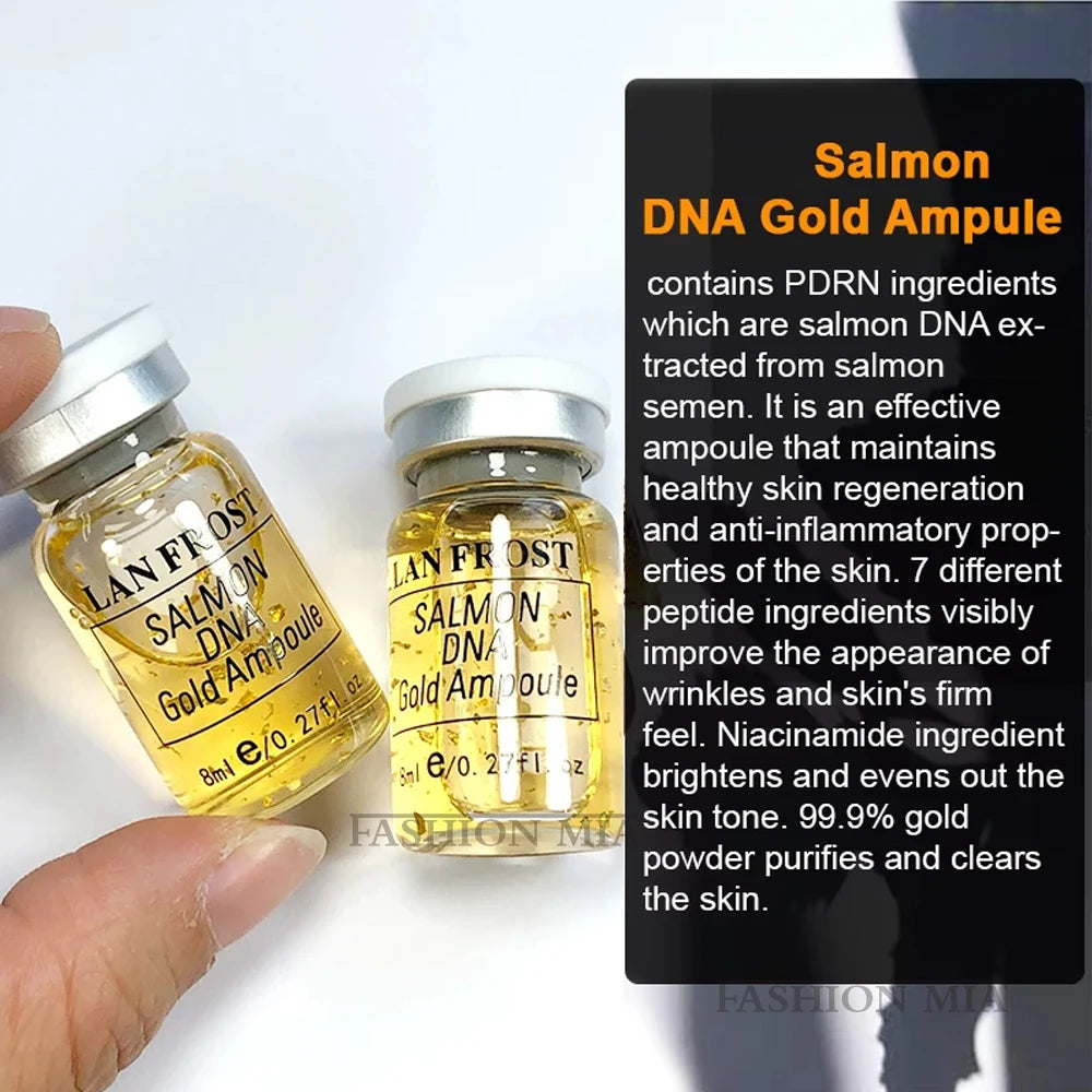 💖🇰🇷 Korea Salmon DNA Serum Kit 8ml 🐟✨ | Beginner Starter Facial Skincare 💦🤍 | Whitening & Moisturizing
