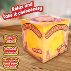 Yellow Cheese Squishy Toy – Squeeze & Stress Relief Fidget Toy