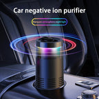 🚗🌿 Car Air Purifier 2026 | Rapid Purification & Formaldehyde Removal ✨ | Negative Ion Cleaner with Ambient Light for Fresh In-Car Air