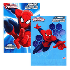 🕷️ Bendon Marvel Spider-Man Jumbo Coloring & Activity Book (2-Pack) – 80 Pages Superhero Coloring, Mazes & Puzzle Workbook for Kids