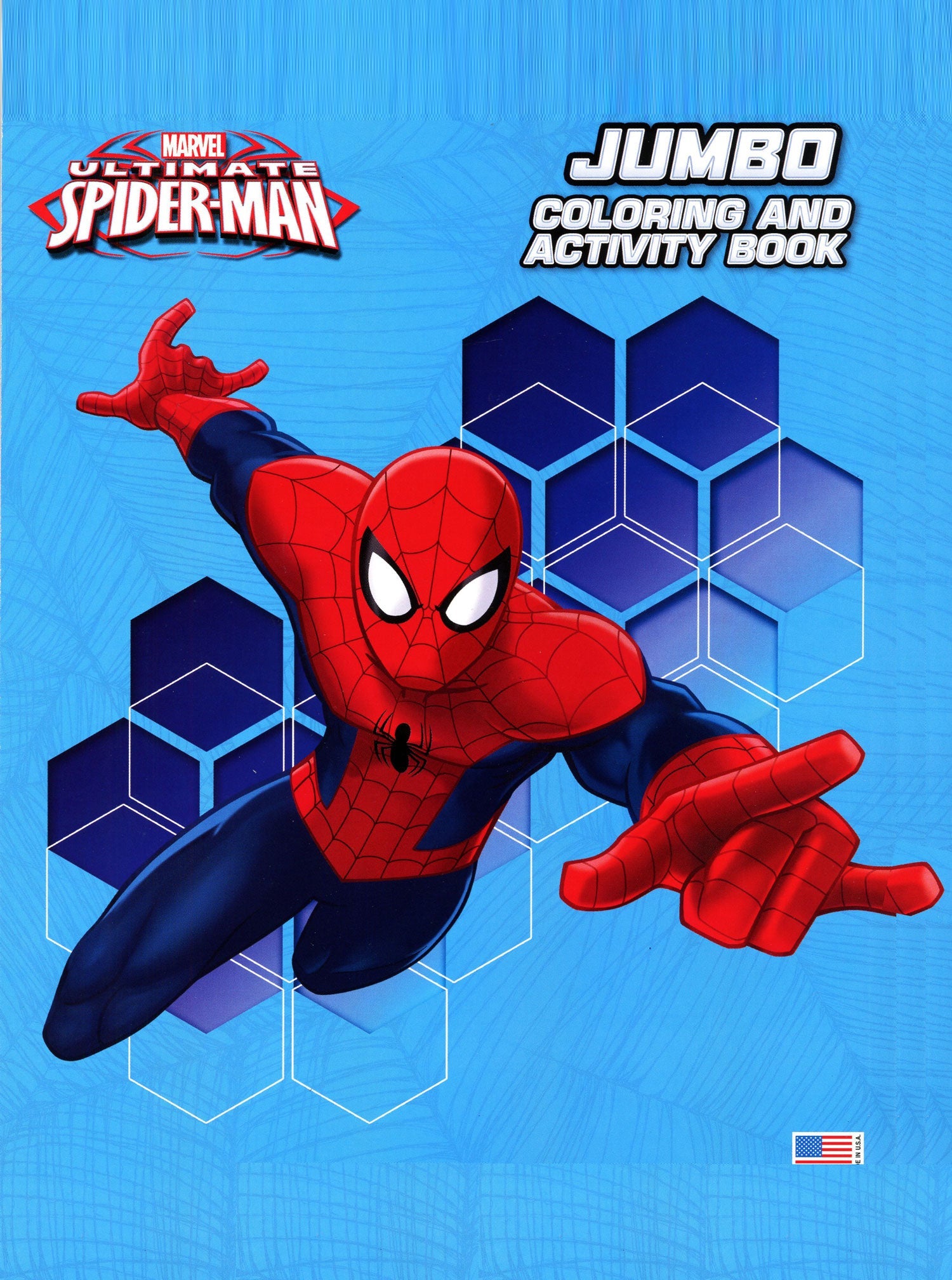 🕷️ Bendon Marvel Spider-Man Jumbo Coloring & Activity Book (2-Pack) – 80 Pages Superhero Coloring, Mazes & Puzzle Workbook for Kids