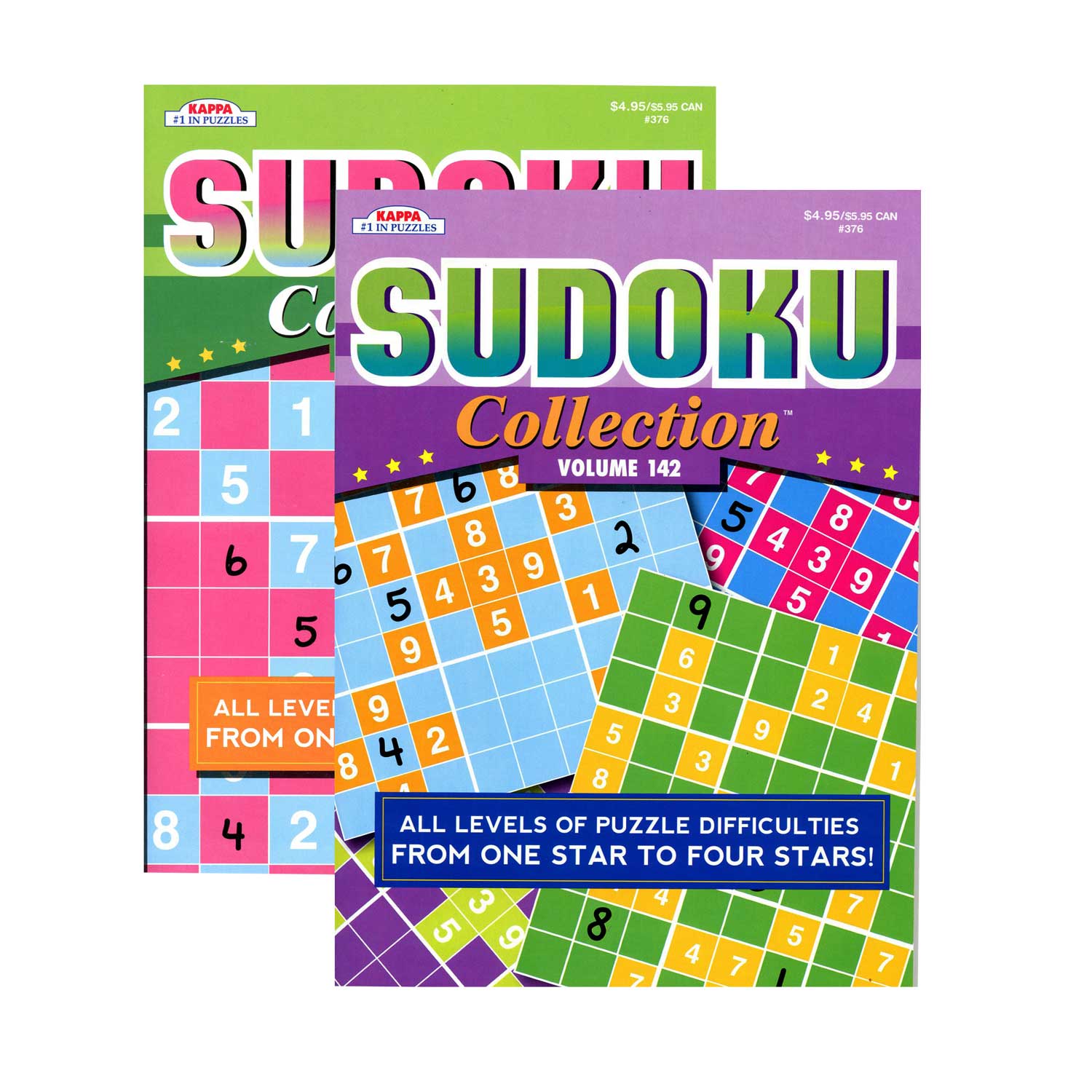 Puzzle Book | KAPPA Sudoku Collection | 2-Titles