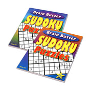 Puzzle Book | Sudoku Brain Buster | 2-Titles