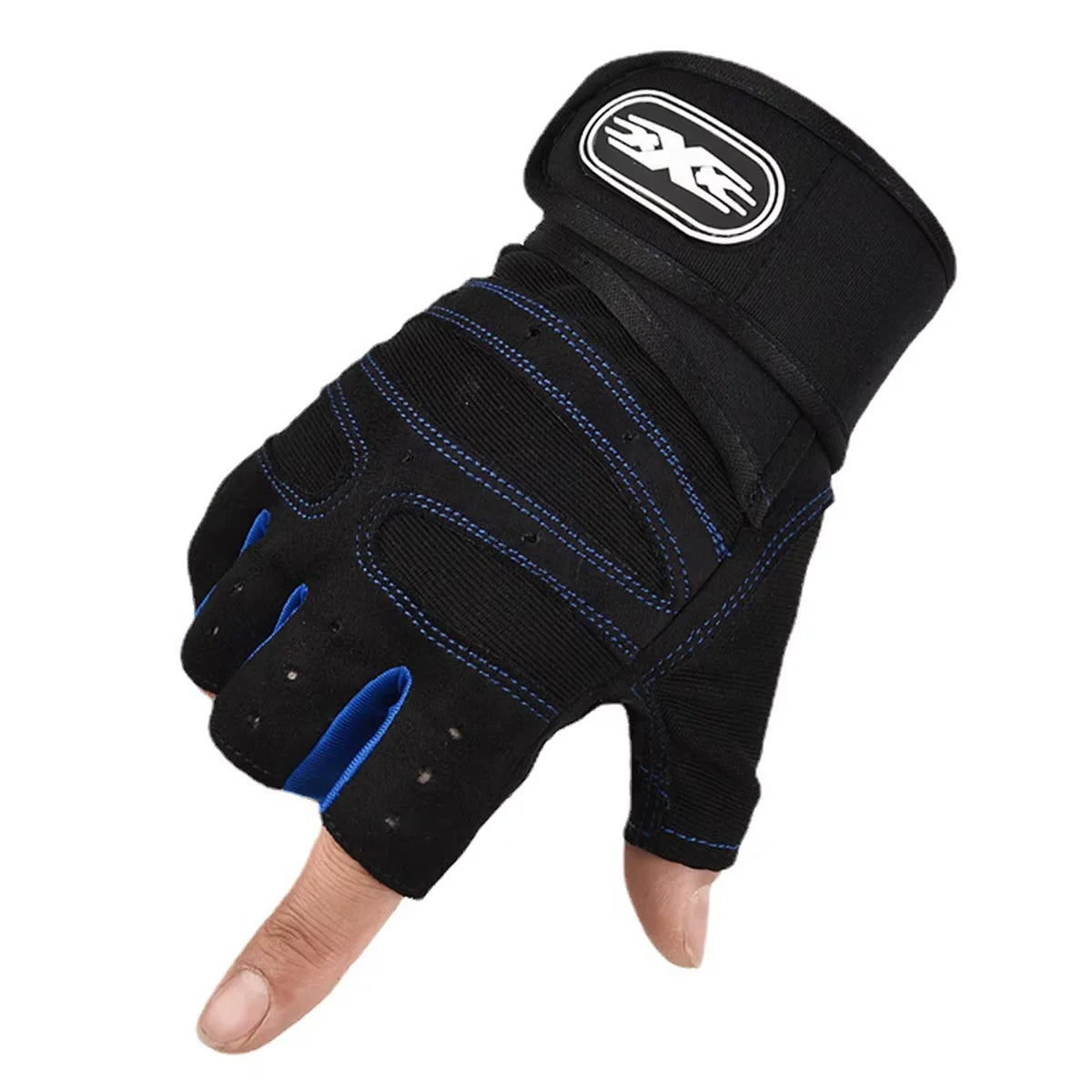 Weightlifting Wristband Fitness Training Gloves
