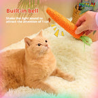🥕🐱 Cat Carrot Chew Toy – Hemp Rope Teeth Grinding Interactive Toy