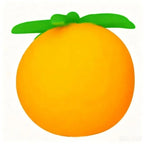 NeeDoh Fruit Squishy Toy Set – Banana, Orange & Strawberry