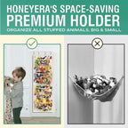 🧸✨ Over-Door Hanging Storage Bag for Stuffed Animals & Baby Toys | Hammock Toy Organizer Net 🪢 | Space-Saving Nursery & Kids Room Storage