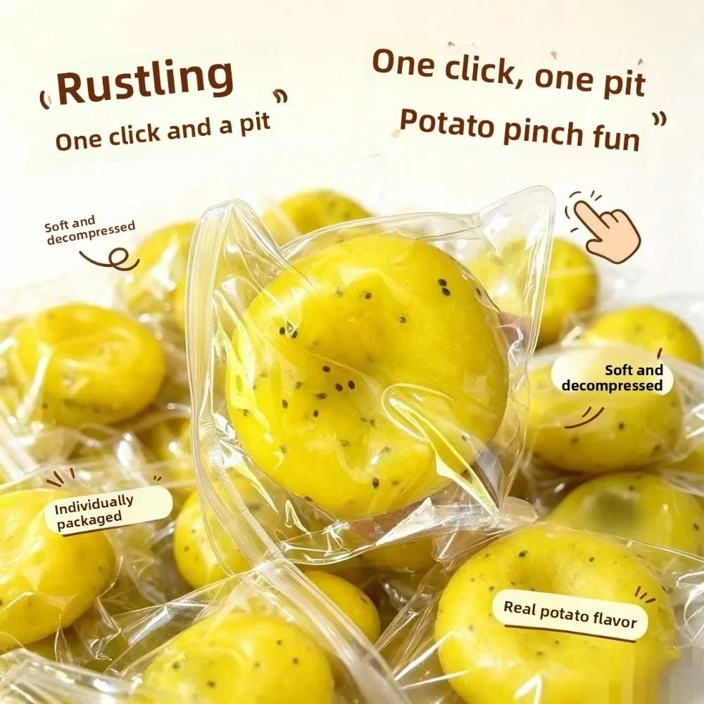 Realistic Watermelon Squishy Toy – Soft Slow-Rebound Fruit Stress Ball