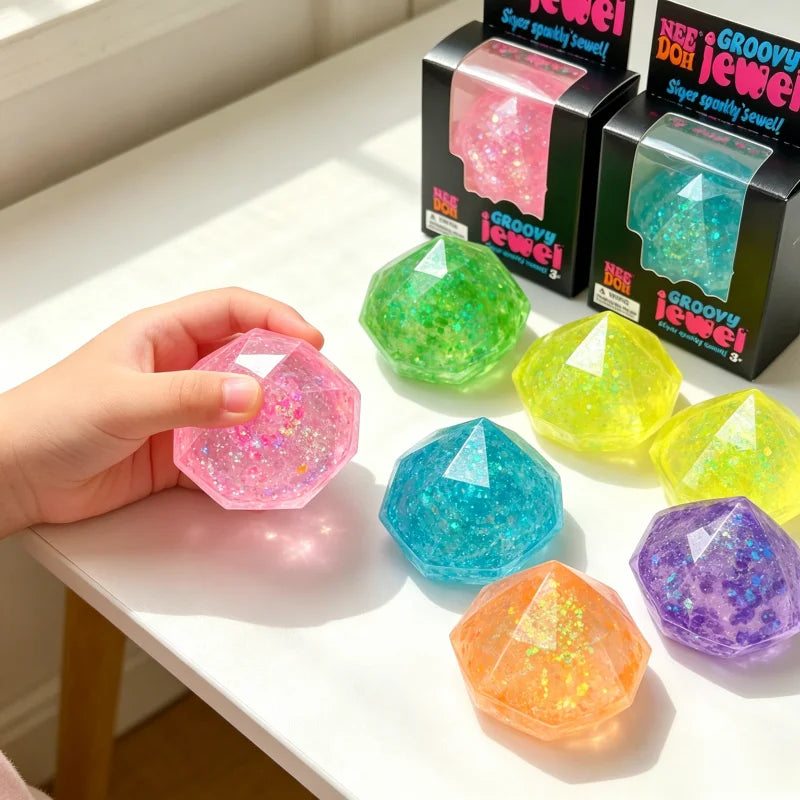 NeeDoh Diamond – Satisfying Sensory Squeeze Fidget Toy