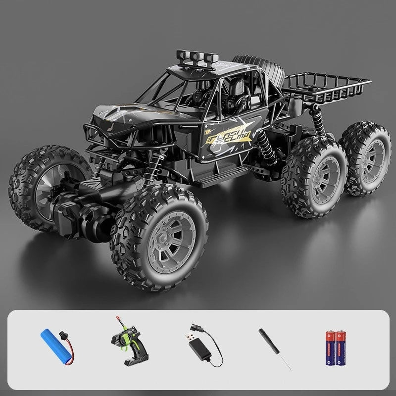 1:12 Scale 6WD RC Car – 15" High‑Speed Off‑Road Crawler | 2.4GHz Remote Control, Drift & All‑Terrain Truck for Ages 14+