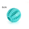 Natural Rubber Dog Chew Toy Ball – Extra-Tough Interactive Treat & Tooth Cleaning Ball 2" (5cm)