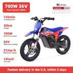 ⚡🏍️ RFN Warrior Kids Electric Dirt Bike – 36V 500W Off-Road Motorcycle | 3-Speed Ride for Ages 4–8