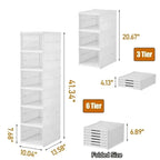 👟✨ Foldable Shoe Rack Organizer | Multi-Layer Transparent Stackable Shoe Boxes 🧼 | Collapsible Household Sneaker Storage Cabinet