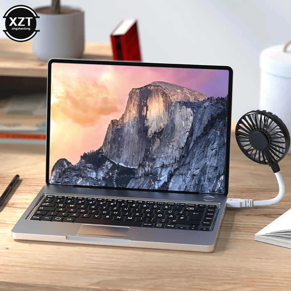 🌬️🔌 Creative Mini USB Fan – Plug & Play Portable Cooling