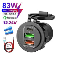 3 Ports 10A Cable