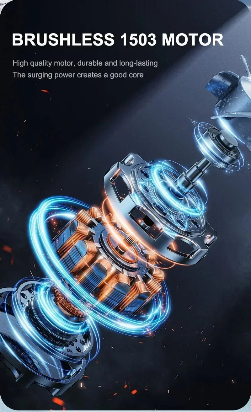 Brushless Jet 2.4G RC Boat TX693 Remote Control Boat Ship Brushless Motor Boat Model Electric Speedboat Toy Gift for Boys