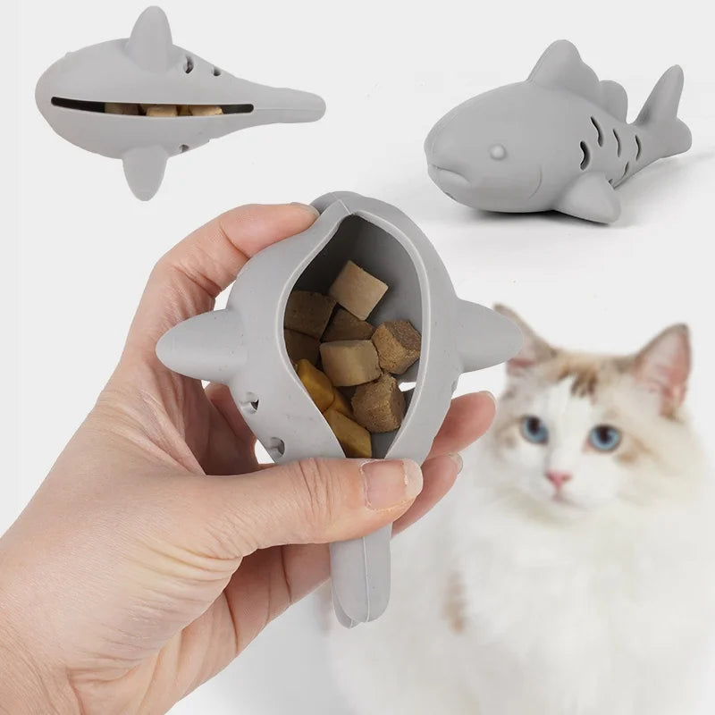 Interactive Cat & Dog Treat Toy – Food Hiding & Teeth Grinding Puzzle