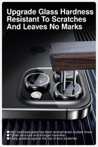 SmartDevil Camera Lens Glass Protector for iPhone 17 / 16 Pro Max